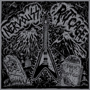 NERVOUS SS / RAT CAGE-Split LP