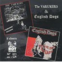 ENGLISH DOGS / THE VARUKERS-Split LP