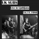 U.K. SUBS-Live In Ljubljana 14.11.1986 LP