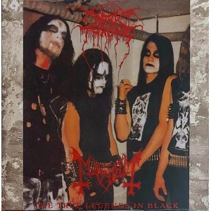 DARK THRONE / MAYHEM-The True Legends In Black LP