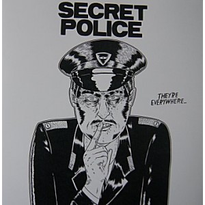 SECRET POLICE-They're everywhere... 7''