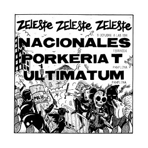 NACIONALES / PORKERIA T / ULTIMATUM-Directo Zeleste LP