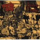 FRONT TERROR/HIDEOUS CHAOS-Split LP