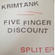 FIVE FINGER DISCOUNT/KRIMTANK-Split 7''